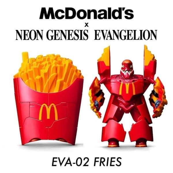 PREORDER Mcdonald's Evangelion Set (Product seal and Box condition not guaranteed)