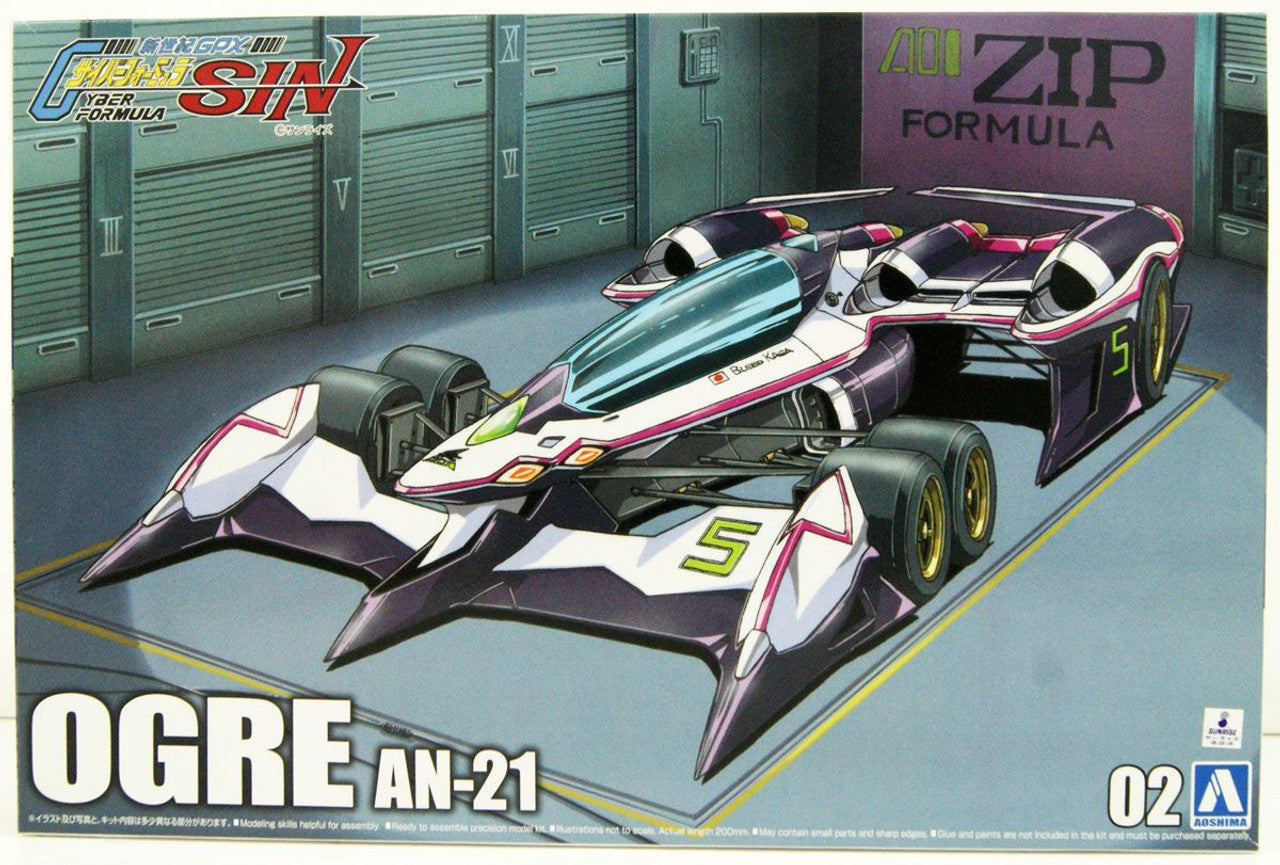 PREORDER Aoshima Cyber Formula 1/24 OGRE AN-21 Plastic Model
