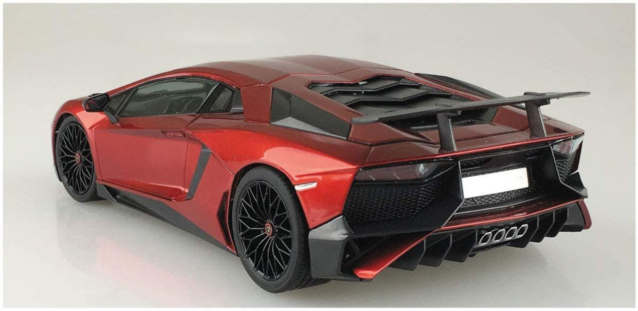 PREORDER Aoshima The Super Car 1/24 '15 Lamborghini Aventador SV Plastic Model