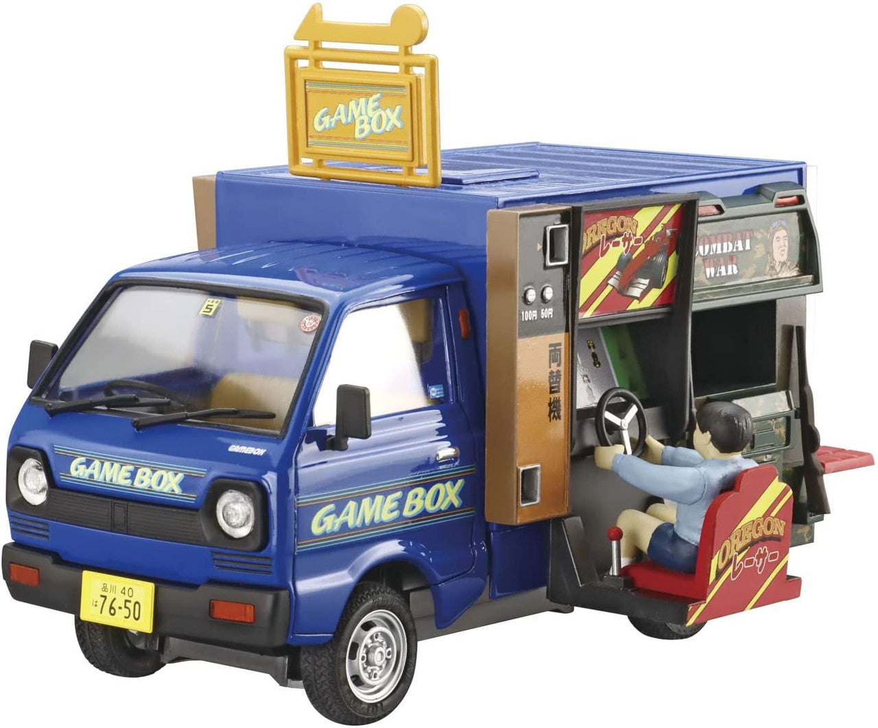 PREORDER Aoshima 1/24 Selling Car Game Center Plastic Model