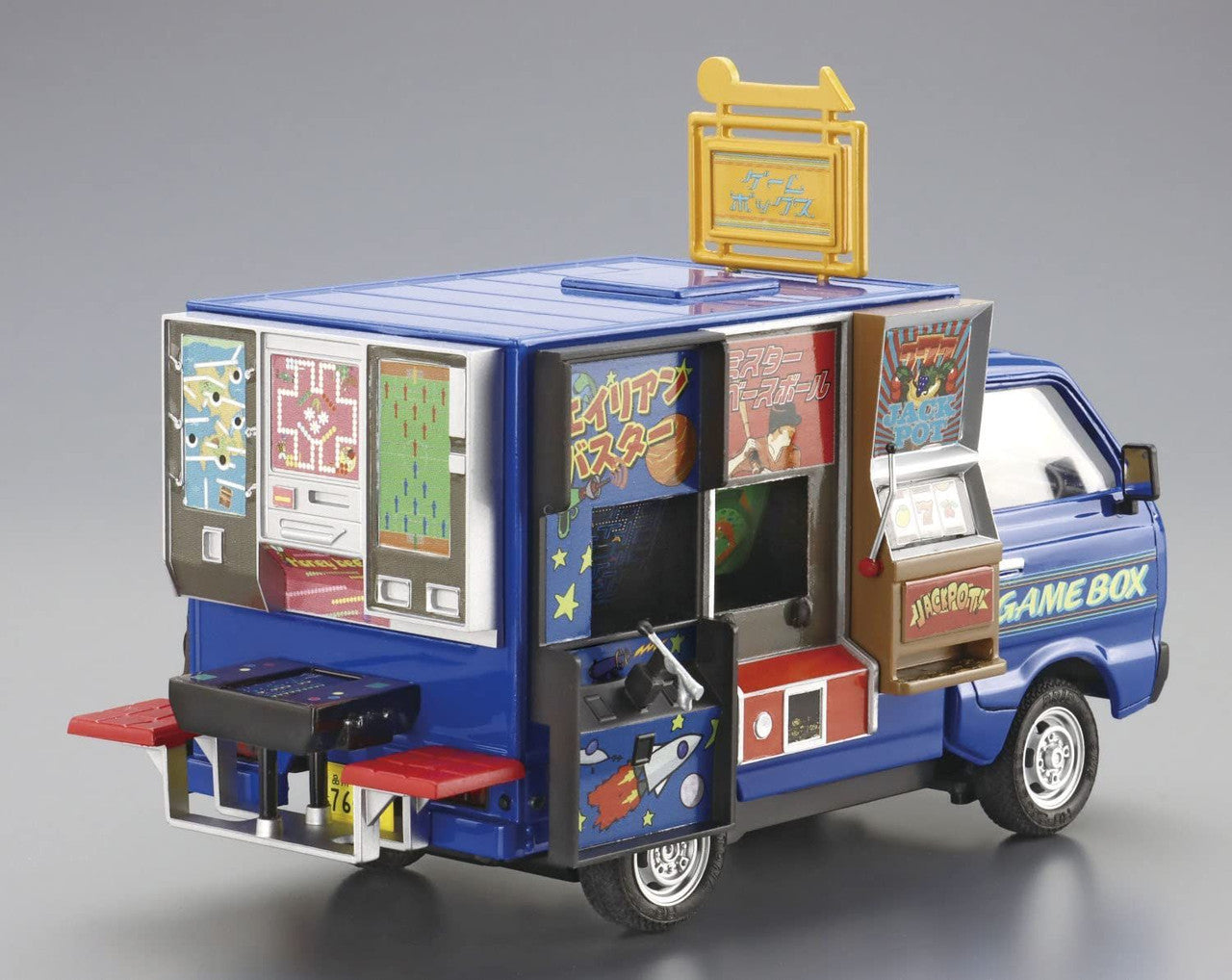 PREORDER Aoshima 1/24 Selling Car Game Center Plastic Model