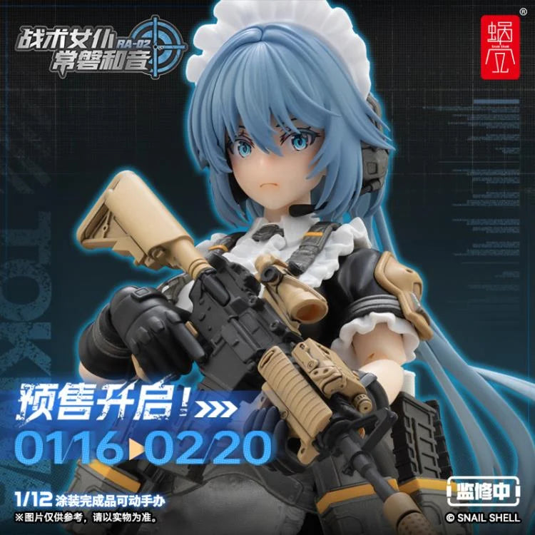 PREORDER Snail Shell Tactical Maid Tokiwa Kazune 1/12 Scale Action Figure