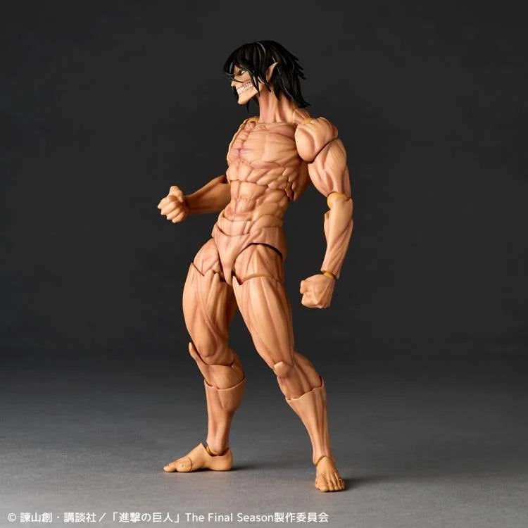 PREORDER Attack on Titan Amazing Yamaguchi Revoltech NR057 Attack Titan (Eren Yeager) Action Figure
