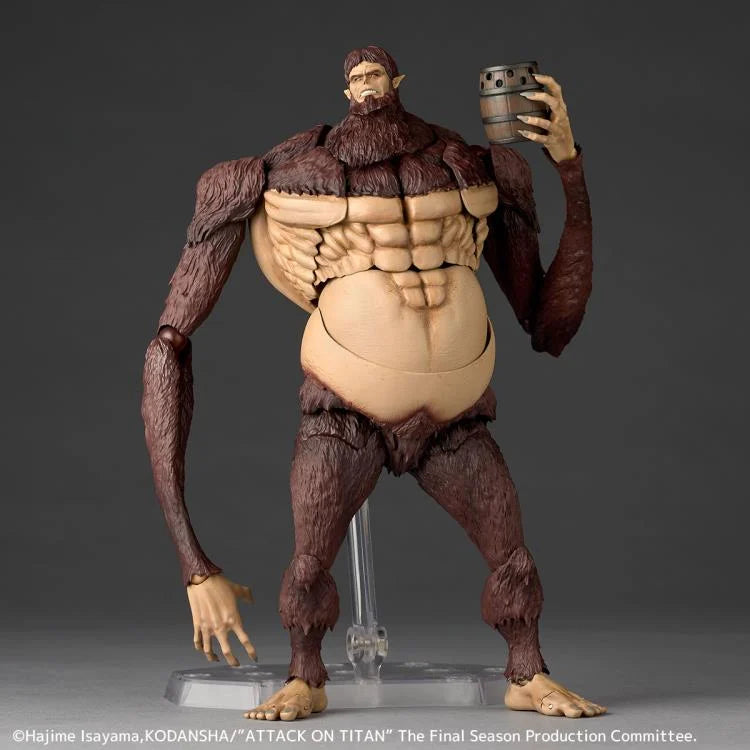PREORDER Attack on Titan Amazing Yamaguchi Revoltech NR097 Beast Titan Action Figure