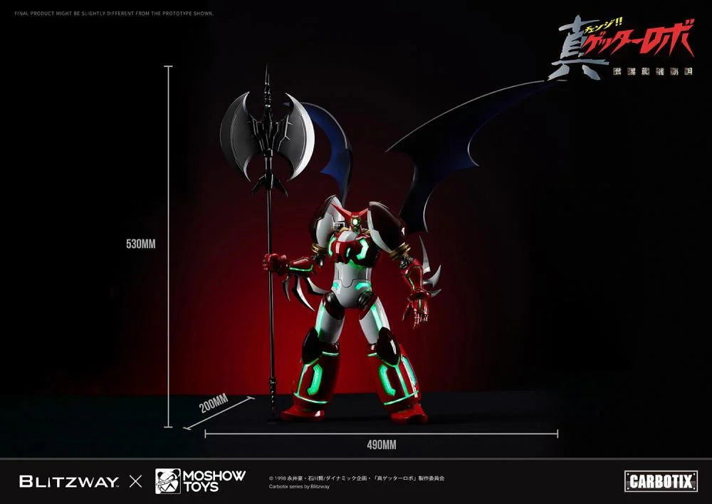PREORDER Getter Robo Armageddon Carbotix Shin Getter 1 Action Figure