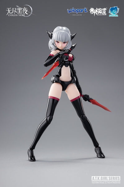PREORDER A.T.K. Girl Endless Night Vampire Camilla 1/12 Scale Model Kit