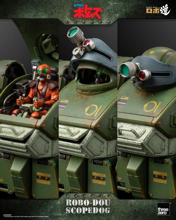 PREORDER Armored Trooper Votoms ROBO-DOU Scopedog Figure