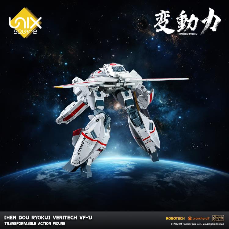 PREORDER Robotech Hen Dou Ryoku Veritech VF-1J Transformable Action Figure