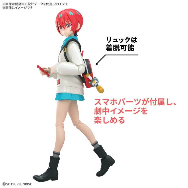PREORDER Mobile Suit Gundam GQuuuuuuX Figure-rise Standard Amate Yuzuriha (Machu) Model Kit