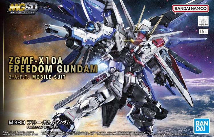 PREORDER Mobile Suit Gundam SEED MGSD Freedom Gundam Model Kit - May 2025 Release