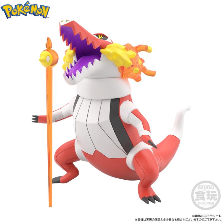 PREORDER Pokemon Scale World Paldea Region Nemona, Skeledirge, & Pawmot Figure Set