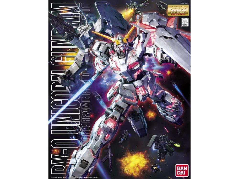 IN STOCK MG 1/100 Unicorn Gundam Screen Image