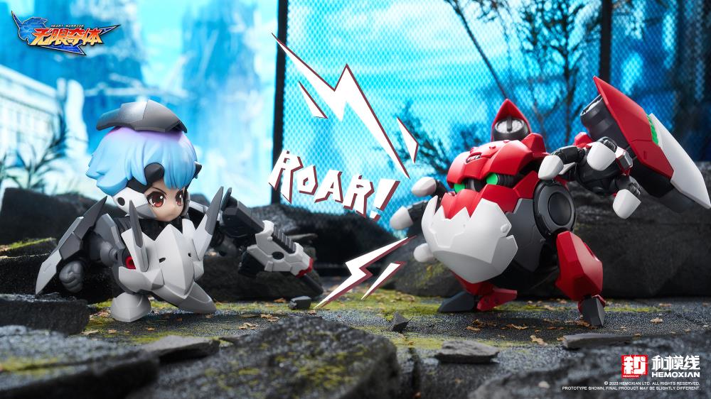 PREORDER Heart Warrior 01 Ellie & Ogre Figure Set