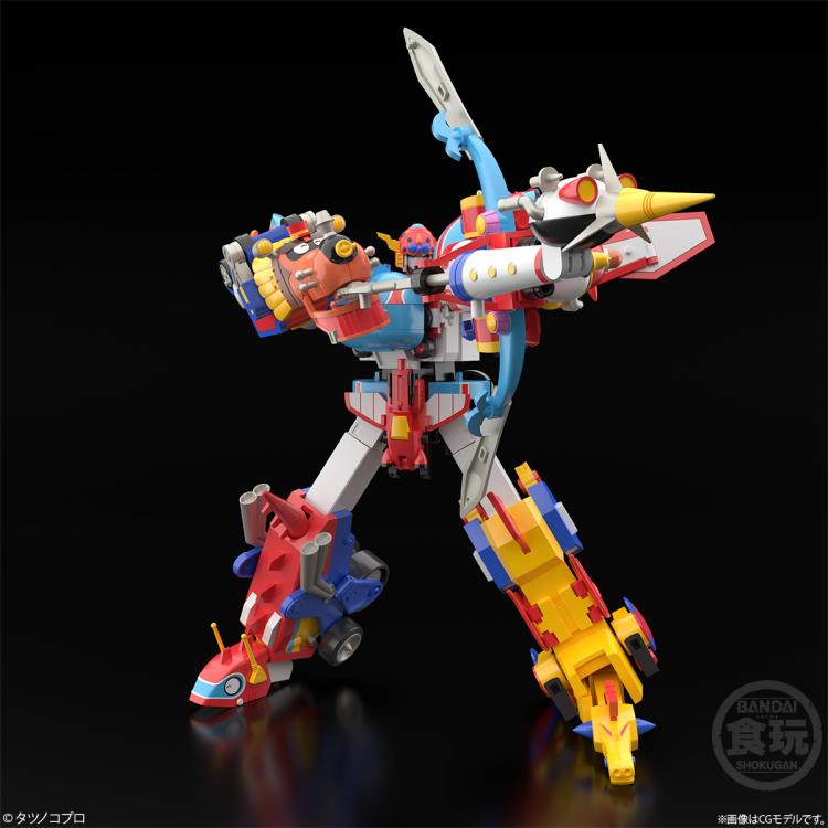 PREORDER Tatsunoko Productions 60th Anniversary Time Bokan SMP Gattai Time Bokan Robot Exclusive Model Kit Set
