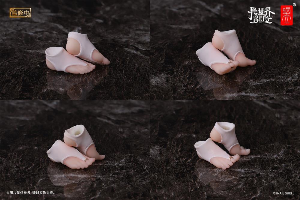PREORDER Snail Shell Nun Muse Asdo 1/12 Scale Feet Accessory Set