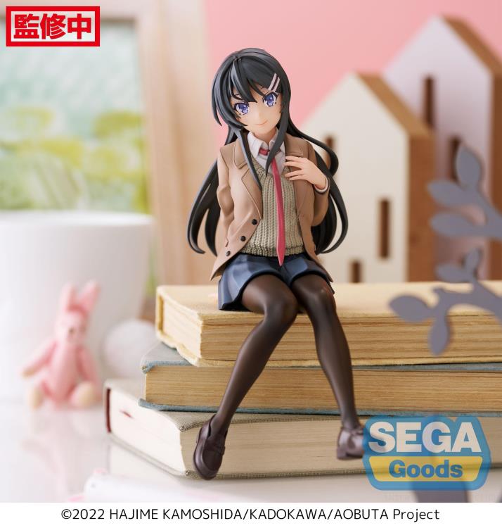 PREORDER Rascal Does Not Dream of a Knapsack Kid Mai Sakurajima Premium Perching Figure