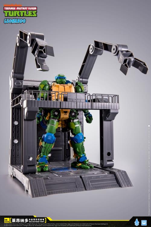 PREORDER Teenage Mutant Ninja Turtles MechaTran HB0018 Leonardo Figure Reissue