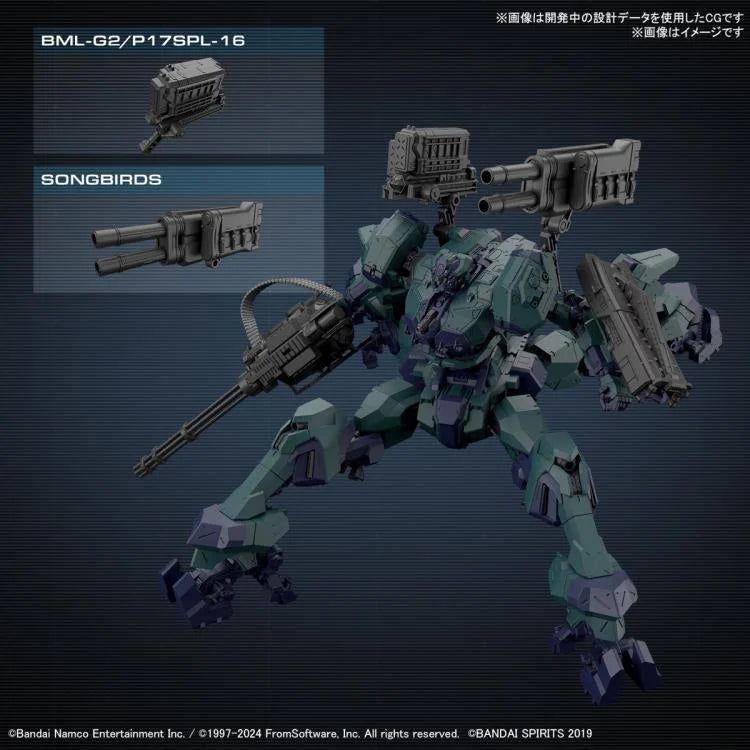PREORDER Armored Core VI: Fires of Rubicon 30 Minutes Missions Balam Industries BD-011 Melander (Liger Tail Ver.) Model Kit