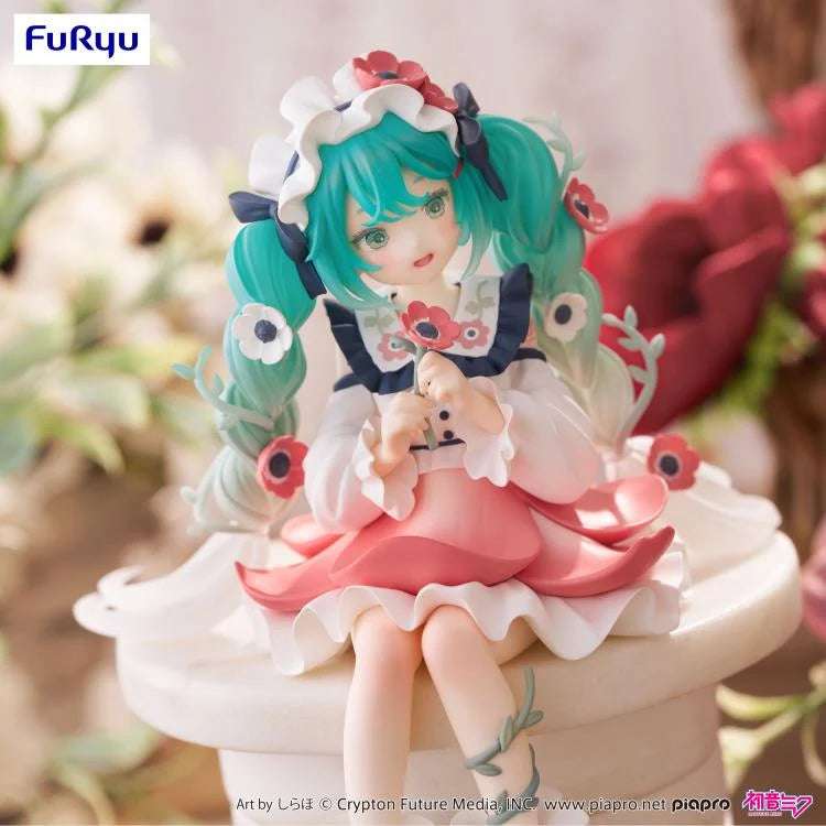 PREORDER Vocaloid Hatsune Miku (Flower Fairy Anemone) Noodle Stopper Figure