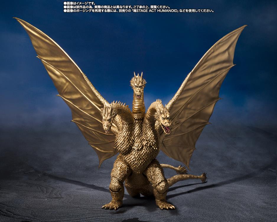 PREORDER Godzilla vs. Gigan (1972) S.H.MonsterArts King Ghidorah Action Figure