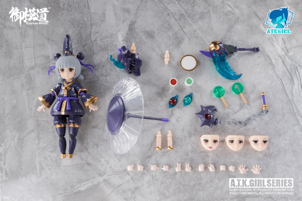 PREORDER A.T.K. Girl Black and White Impermanence Set of 2 Figures 1/12 Scale Model Kit