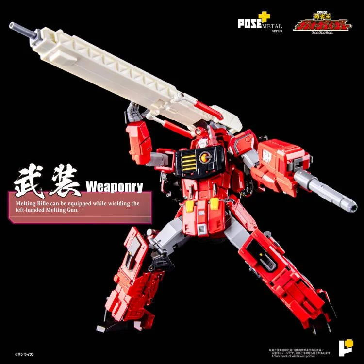 PREORDER The King of Braves GaoGaiGar Pose+ Metal Heat Series ChoRyuJin