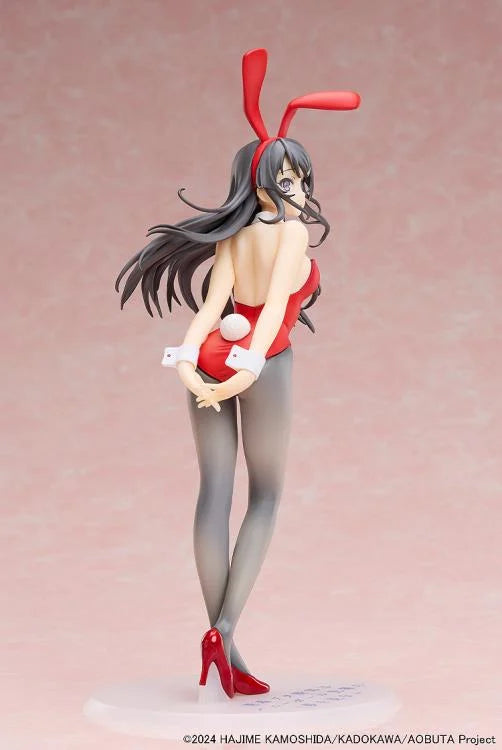 PREORDER Rascal Does Not Dream of Bunny Girl Senpai Mai Sakurajima (Red Bunny Girl Ver.) 1/7 Scale Figure