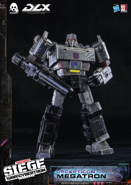 PREORDER Transformers: War for Cybertron Trilogy DLX Scale Collectible Series Decepticon Megatron Action Figure