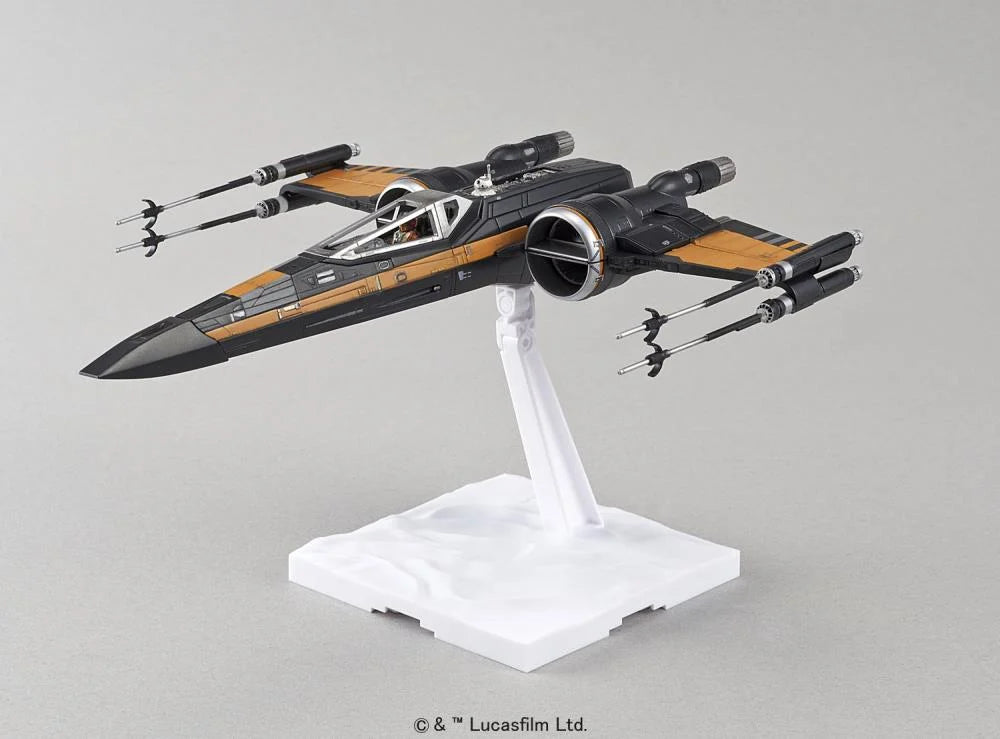 PREORDER Star Wars Poe's X-Wing Fighter 1/72 Scale Model Kit
