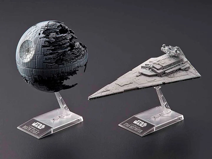 PREORDER Star Wars Death Star II 1/2,700,000 Scale & Star Destroyer 1/14,500 Scale Model Kit Set