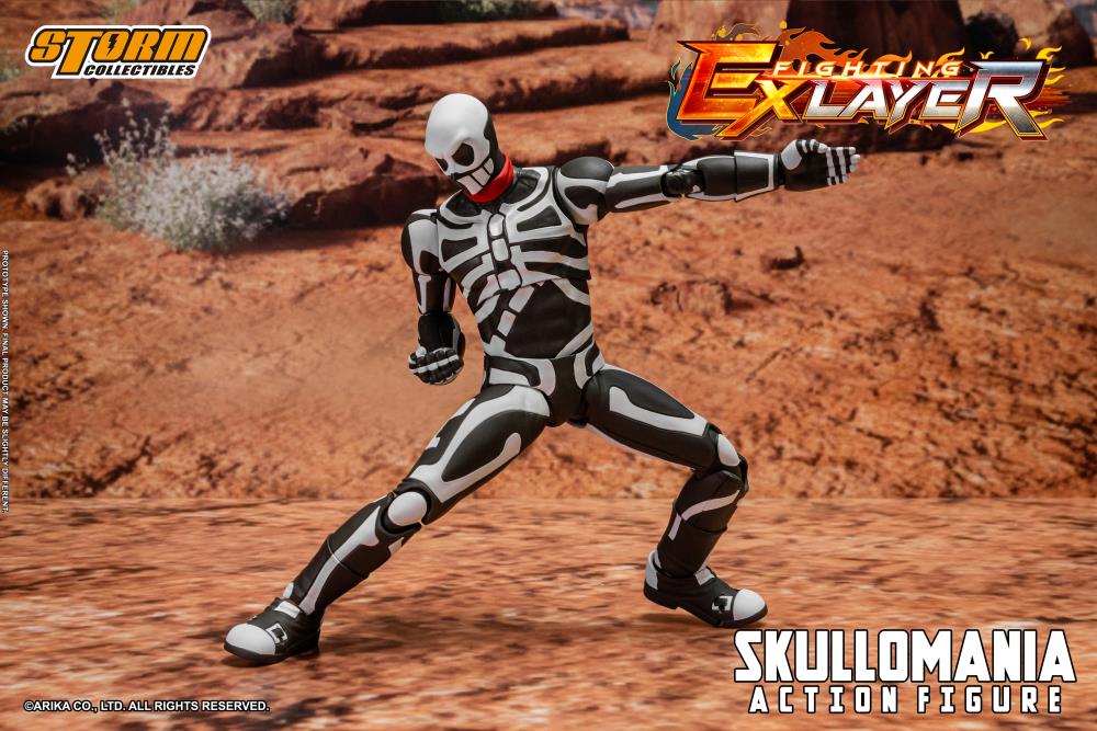 PREORDER SKULLOMANIA - FIGHTING EX LAYER Action Figure