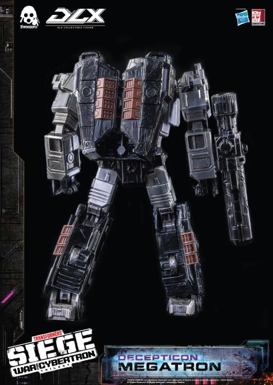 PREORDER Transformers: War for Cybertron Trilogy DLX Scale Collectible Series Decepticon Megatron Action Figure