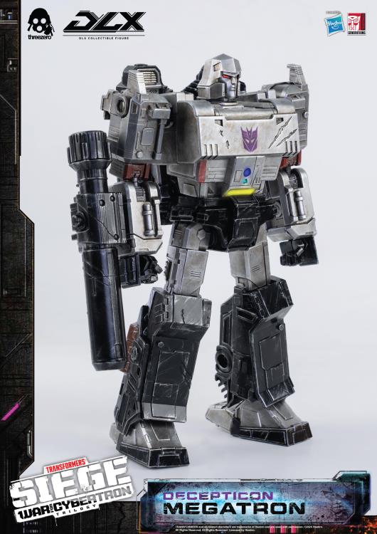 PREORDER Transformers: War for Cybertron Trilogy DLX Scale Collectible Series Decepticon Megatron Action Figure