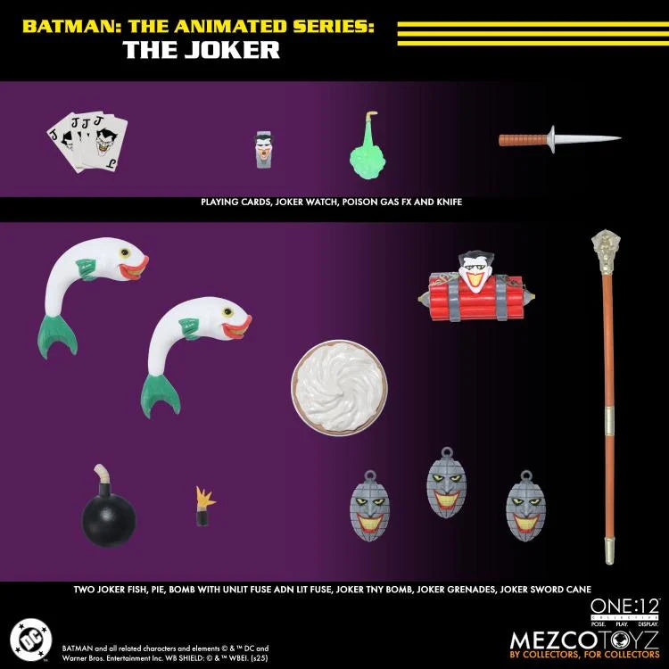 PREORDER Batman: The Animated Series One:12 Collective The Joker Action Figure