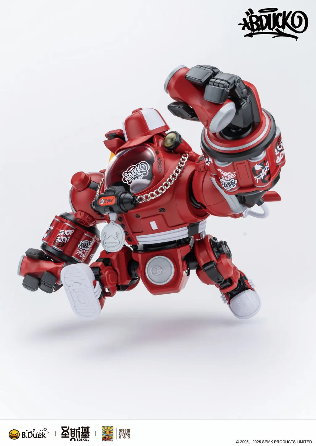 PREORDER SOSKILL x ULTRA EGG x B.Duck Collaboration Series: Second Edition – Hip-Hop Duck