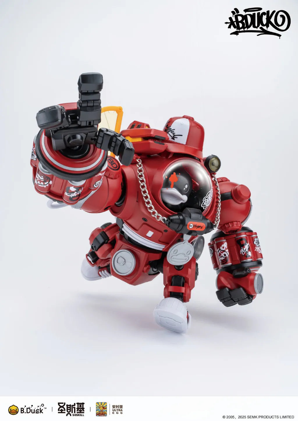 PREORDER SOSKILL x ULTRA EGG x B.Duck Collaboration Series: Second Edition – Hip-Hop Duck