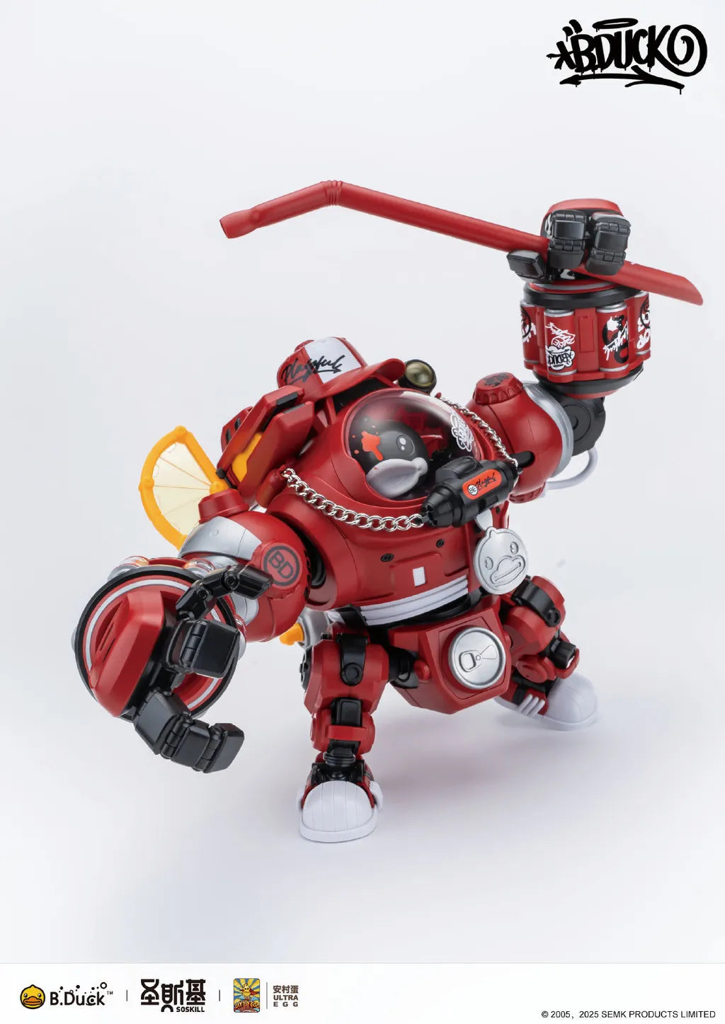 PREORDER SOSKILL x ULTRA EGG x B.Duck Collaboration Series: Second Edition – Hip-Hop Duck