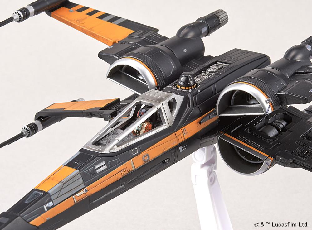 PREORDER Star Wars Poe's X-Wing Fighter 1/72 Scale Model Kit