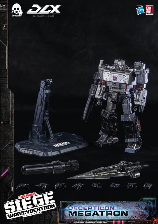 PREORDER Transformers: War for Cybertron Trilogy DLX Scale Collectible Series Decepticon Megatron Action Figure