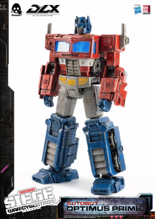 PREORDER Transformers: War for Cybertron Trilogy DLX Scale Collectible Series Autobot Optimus Prime Action Figure