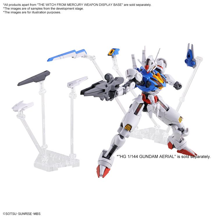 PREORDER 3rd Batch WEAPON DISPLAY BASE - Mobile Suit Gundam: The Witch from Mercury