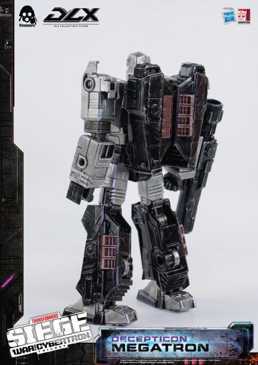 PREORDER Transformers: War for Cybertron Trilogy DLX Scale Collectible Series Decepticon Megatron Action Figure