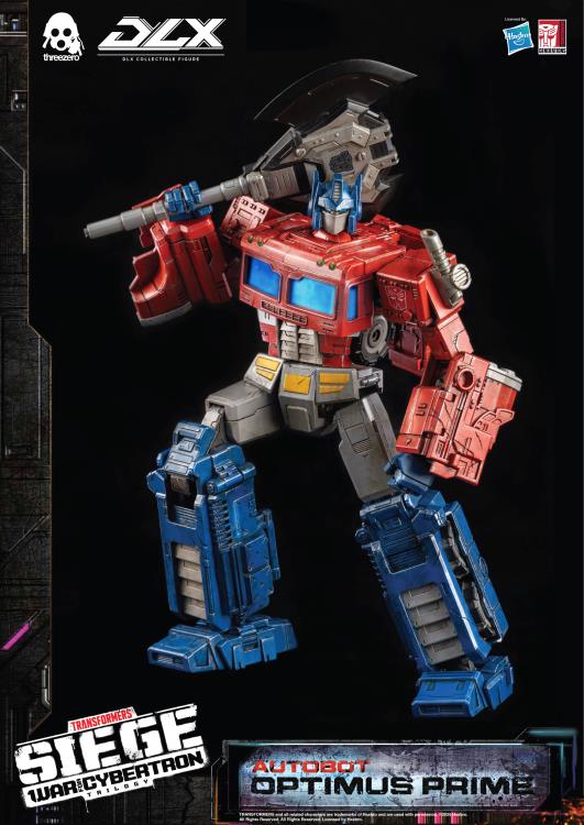 PREORDER Transformers: War for Cybertron Trilogy DLX Scale Collectible Series Autobot Optimus Prime Action Figure