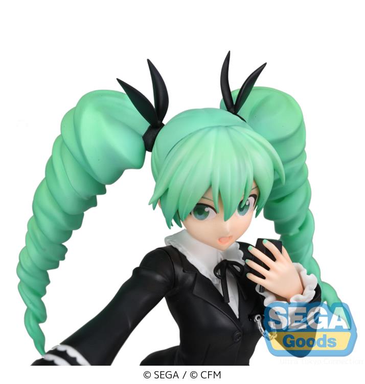PREORDER Hatsune Miku Project DIVA Arcade Future Tone Hatsune Miku (Dark Angel Ver.) Super Premium Figure