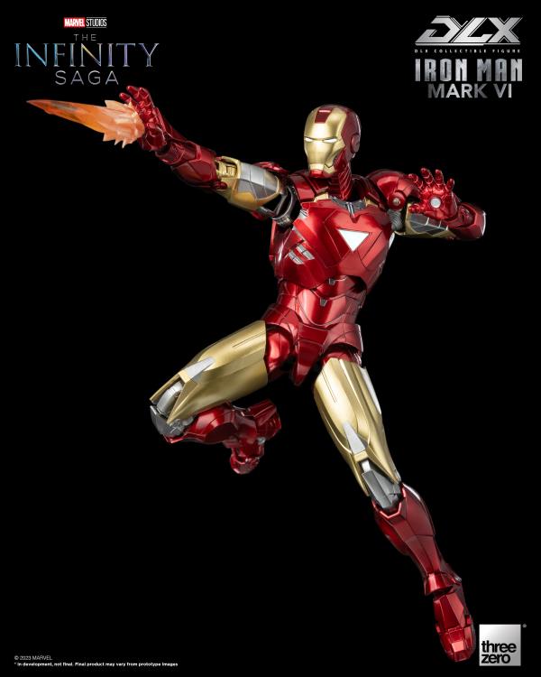 PREORDER Threezero Avengers: The Infinity Saga DLX Iron Man Mark 6 1/12 Scale Figure