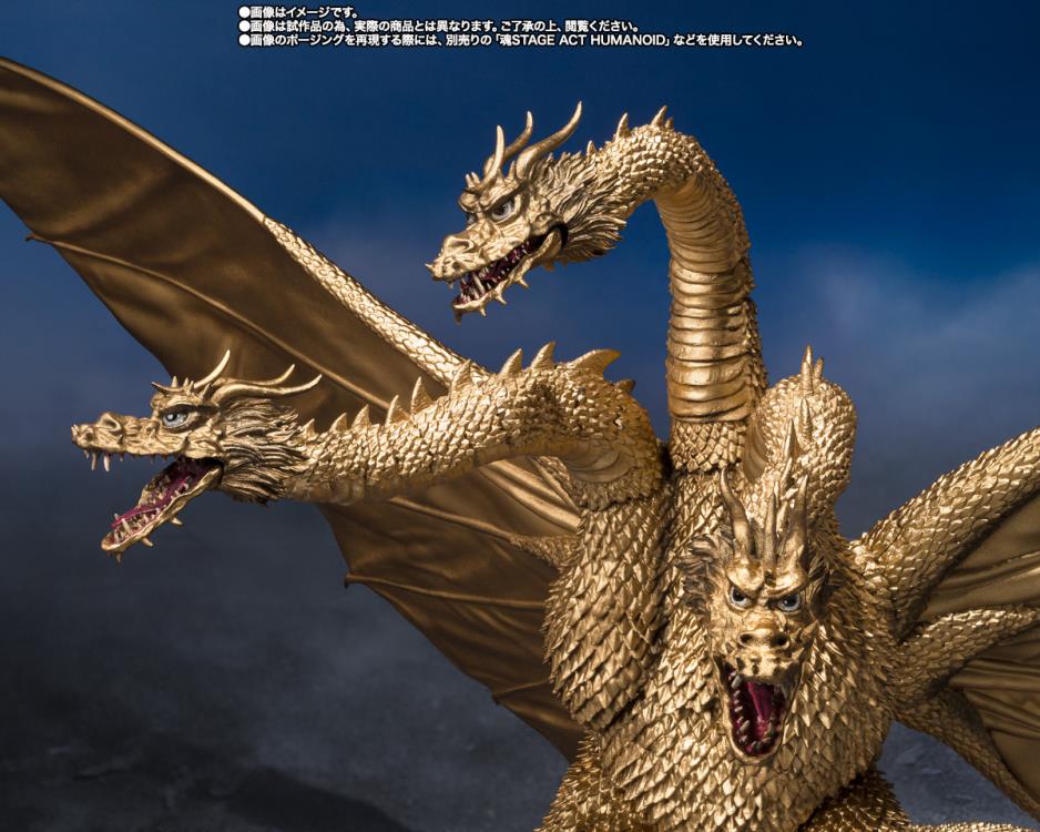 PREORDER Godzilla vs. Gigan (1972) S.H.MonsterArts King Ghidorah Action Figure