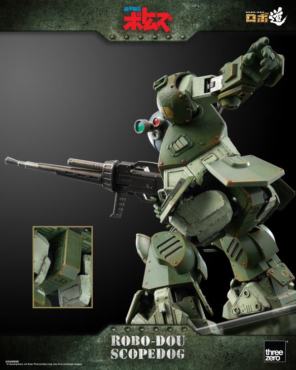 PREORDER Armored Trooper Votoms ROBO-DOU Scopedog Figure
