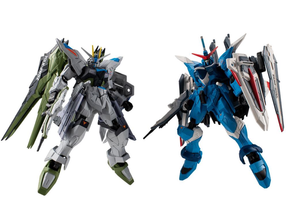 IN STOCK Premium Bandai MOBILE SUIT GUNDAM G-FRAME FA FREEDOM GUNDAM (REAL TYPE COLOUR) & JUSTICE GUNDAM (REAL TYPE COLOUR)