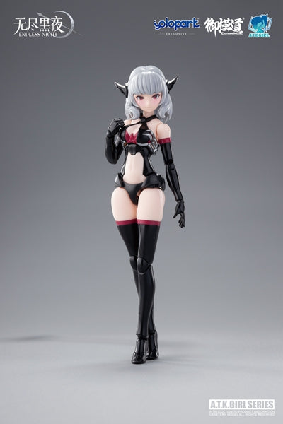 PREORDER A.T.K. Girl Endless Night Vampire Camilla (Collection Card Ver.) 1/12 Scale Model Kit