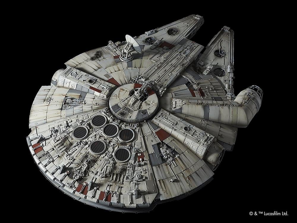 PREORDER Star Wars: A New Hope PERFECT GRADE Millennium Falcon Model 1/72 Scale Kit